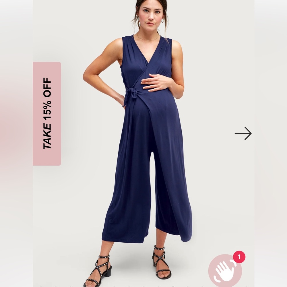 Nom Maternity Francesca Jumpsuit